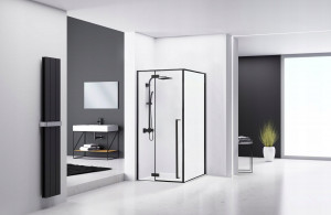 Cabina de dus Fargo 90x90 Black Mat - Img 3