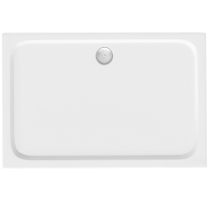 Cada pentru dus din acril Rea Belmond White 90x120