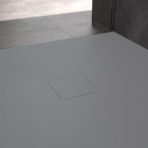 Cadita pentru dus Magnum gri 90x90 - Img 5