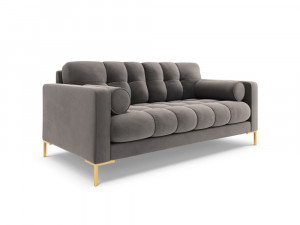 Canapea Bali 2 locuri velvet/picioare gold – L152 x l92 x h75 - Img 15