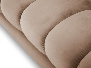 Canapea Bali 2 locuri velvet/picioare negre – L152 x l92 x h75 - Img 5