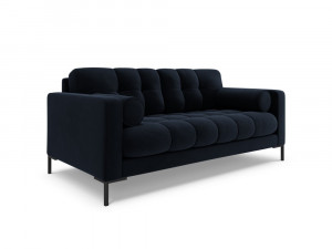 Canapea Bali 2 locuri velvet/picioare negre – L152 x l92 x h75 - Img 15
