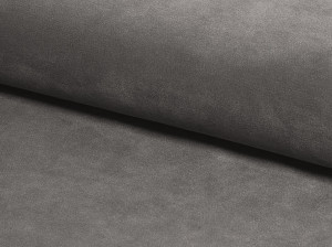 Canapea fixa Elsa velvet gri Blu14/wenge - Img 2