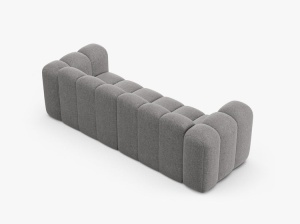 Canapea Lupine 3 locuri chenille Eden L230 cm - Img 2