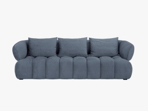 Canapea Reese 3 locuri boucle L256 cm - Img 1