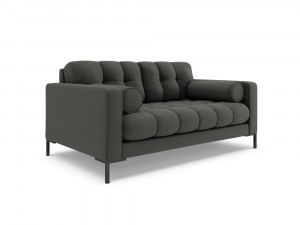 Canapea tapitata Bali 2 locuri stofa/picioare negre – L152 x l92 x h75 - Img 5