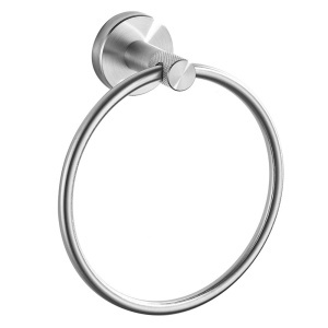 Cuier de baie Ring 6610 Modern Brush Nickel - Img 3