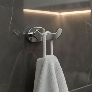 Cuier de baie Til 105 Chrome - Img 2