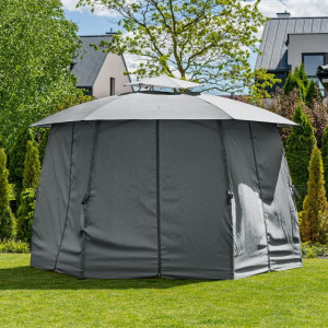 Foisor de gradina Gavi grafit H270 cm - Img 3