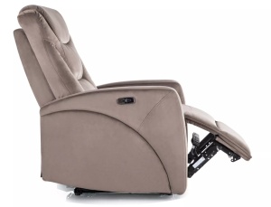 Fotoliu recliner Kronos velvet cappuccino Blu38 - Img 8