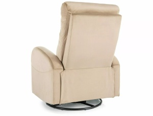 Fotoliu recliner Olimp velvet bej Blu28 - Img 3