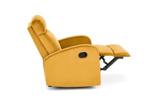 Fotoliu recliner Wonder mustariu H98 cm - Img 10