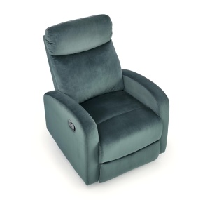 Fotoliu recliner Wonder velvet verde H98 cm - Img 6