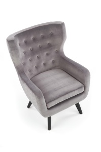 Fotoliu tapitat Marvel Velvet gri – H103 cm - Img 11