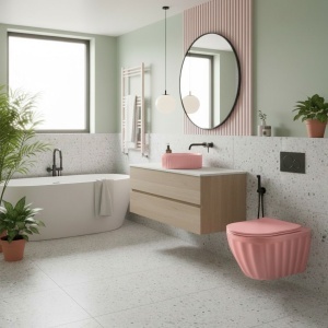 Lavoar pe blat DUO Sweet Pink Matt - Img 6