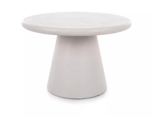 Masa de cafea Aurora gri deschis ø60/h40 cm - Img 1