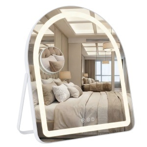 Oglindă LED GLAM White 40x45cm - Img 2