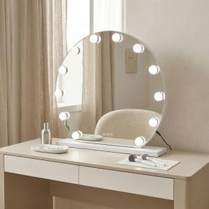 Oglindă LED HOLLYWOOD White 50 cm - Img 2