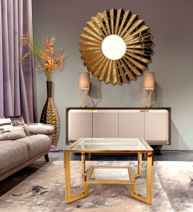 Oglinda rotunda Violett Gold – Ø90 cm - Img 4