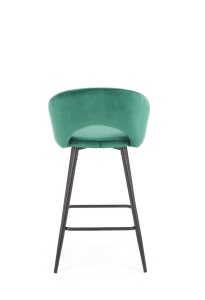 Scaun de bar H96 velvet verde - Img 10