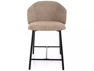 Scaun de bar Osaka H-2 bej 253 / negru mat