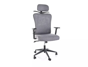 Scaun de birou Q080M material gri - Img 1