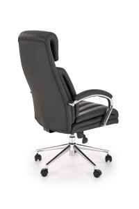 Scaun de birou Romano negru H121 cm - Img 5
