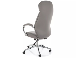Scaun de birou rotativ Q-09 gri - Img 2