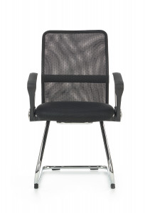 Scaun de birou Vire Skid negru H97 cm - Img 3