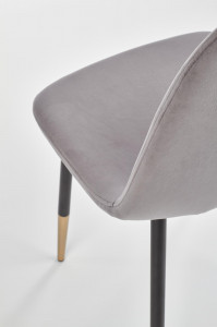 Scaun K379 velvet gri - Img 5
