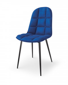 Scaun K417 velvet albastru - Img 2