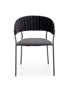 Scaun K426 Velvet Negru – l57 x A54 x H79 cm - Img 12