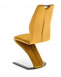 Scaun K442 velvet mustariu - Img 3