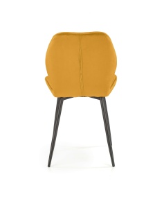 Scaun K453 velvet mustariu - Img 11
