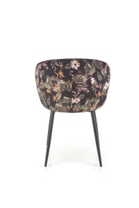 Scaun K506 negru/floral - Img 4