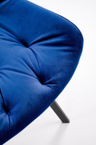 Scaun K519 velvet bleumarin - Img 8