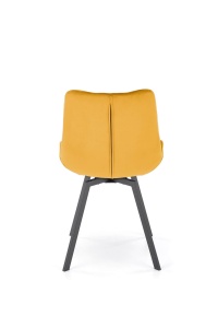 Scaun K519 velvet mustariu - Img 13