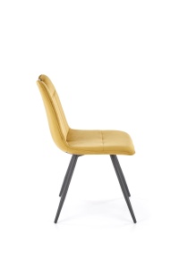 Scaun K521 velvet mustariu - Img 4