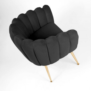 Scaun Lili negru/gold – H81 cm - Img 3