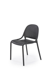 Scaun plastic K532 negru - Img 6