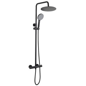 Set de duș fără pipă cu termostat Rea Lungo Black - Img 6
