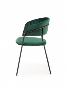 Set masa rotunda Brodway + 3 scaune K426 verde/negru - Img 11