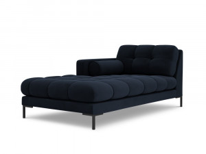 Sezlong tapitat Bali velvet/picioare negre – L185 x l102 x h75 - Img 15