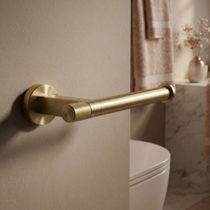 Suport hârtie igienică 39105 ORI Brush Gold - Img 7