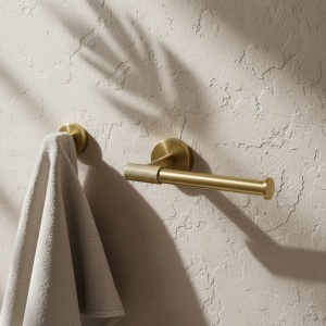 Suport hârtie igienică 5705 Galo Brush Gold - Img 3