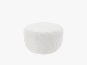 Taburet Saamit boucle L67 cm