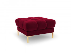 Taburet tapitat Bali velvet/picioare gold – L60 x l60 x h41 - Img 16