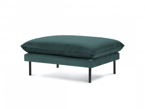 Taburet tapitat Vienna velvet/picioare negre – L100 x l80 x h43 cm - Img 4