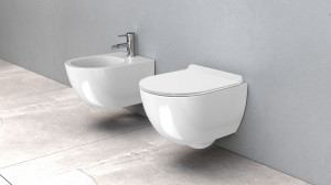 Vas wc suspendabil Carter 24cm N2 Rimless - Img 3