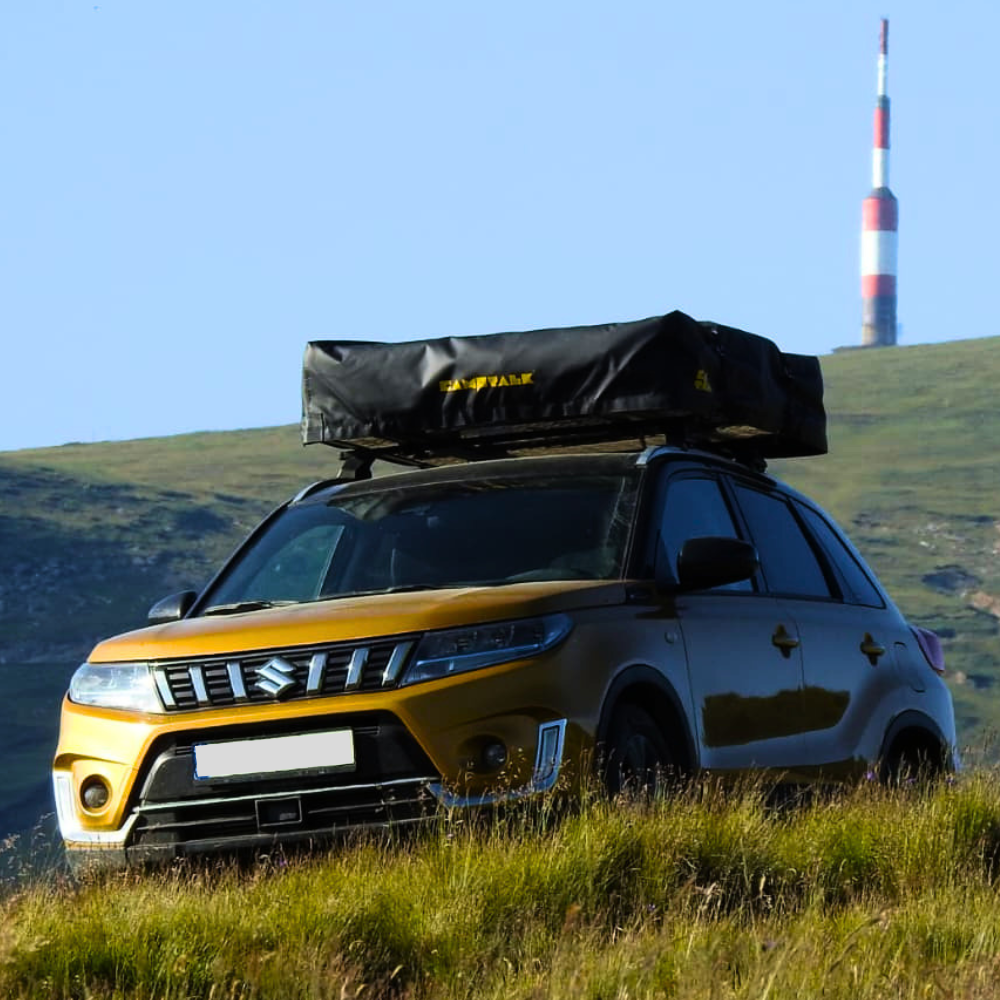 Mașină echipată pentru camping